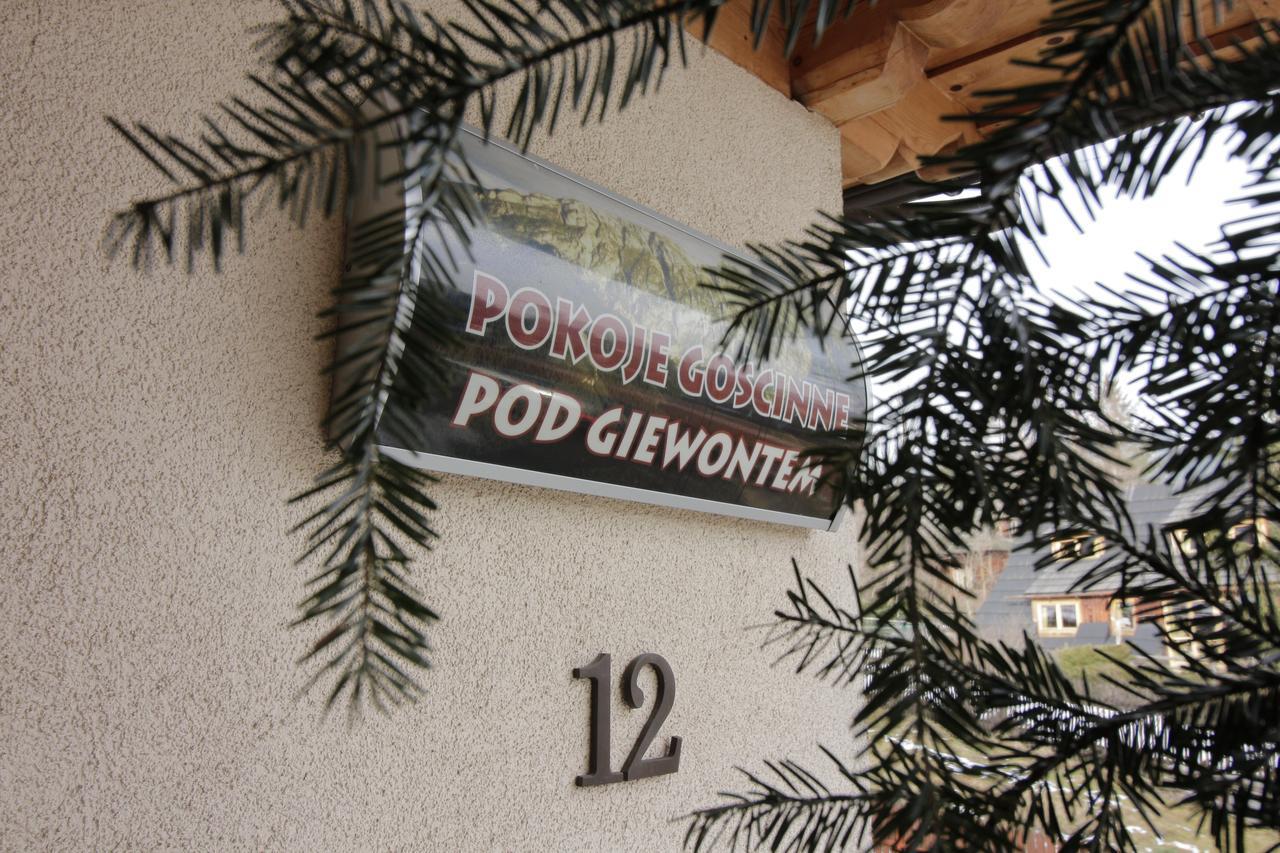 Pokoje Goscinne Pod Giewontem Zakopane Exterior foto